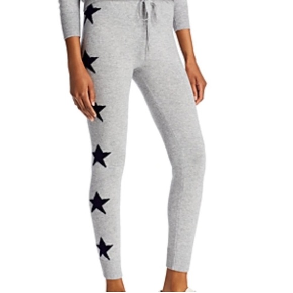 AQUA Cashmere
Cashmere Star Print Cashmere Jogger pants size M - Picture 7 of 8